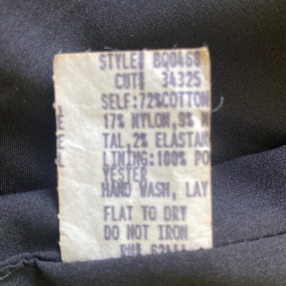 NICOLE MILLER BLACK RUSHED FITTED PLUNGING NECKLINE COCKTAIL DRESS SIZE 4🌟EUC🌟 - Picture 12 of 14